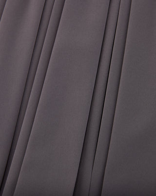 Double Pleated Band Skirt (Cocoa)
