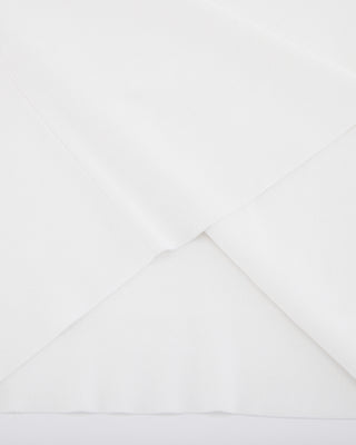 Detachable Lace Ribbon Sleeveless Knit (White)