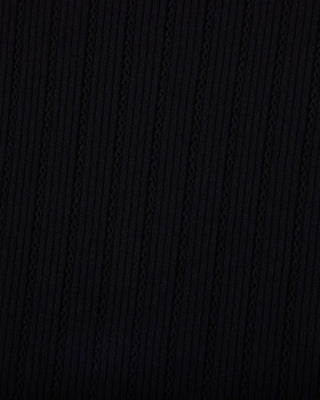 Ribbon Shirring Knit (Black)