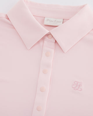 Loose Fit Logo Symbol T Shirt (Pink)