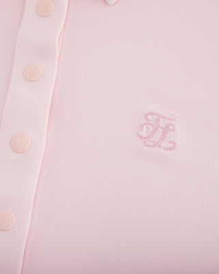 Loose Fit Logo Symbol T Shirt (Pink)