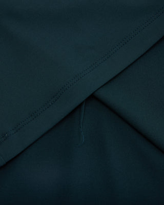 Front shirring short sleeve T Shirt (Green)