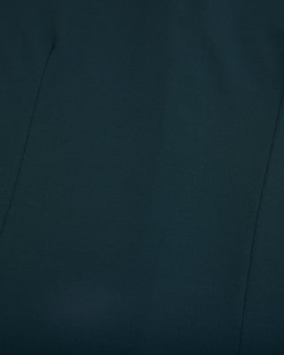 Front shirring short sleeve T Shirt (Green)