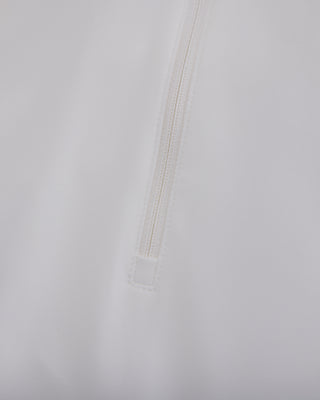 Front shirring short sleeve T Shirt (White)