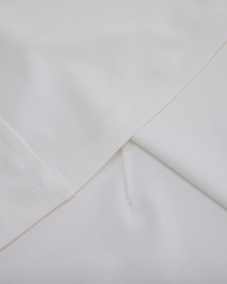 Front shirring short sleeve T Shirt (White)