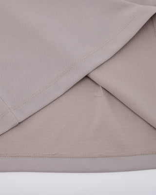 Double Color Collar T Shirt (Beige)