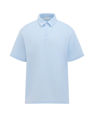 Men's Loose Fit Polo T Shirt (blue)