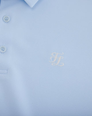 Men's Loose Fit Polo T Shirt (blue)