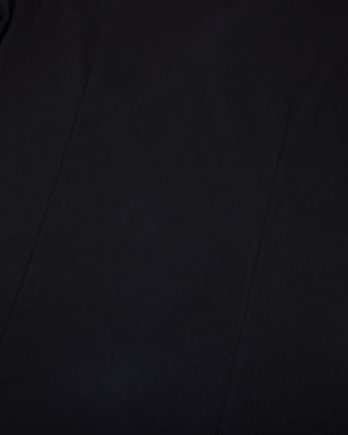 Lettering Scarf Short Sleeve T Shirt (Black)