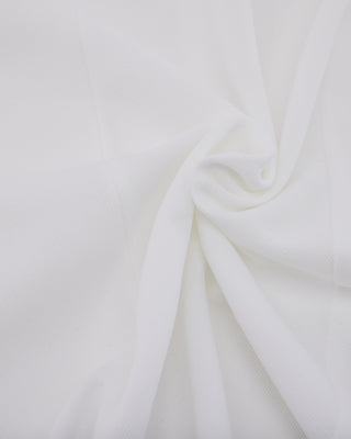 Lettering Scarf Short Sleeve T Shirt (White)