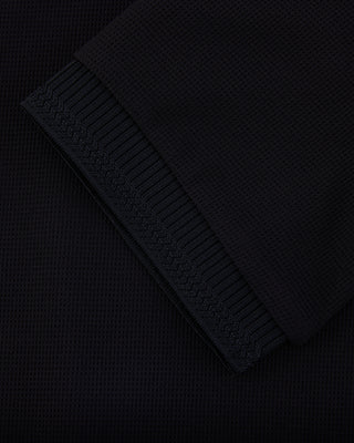 Puff Sleeve Collar T Shirt (Black)