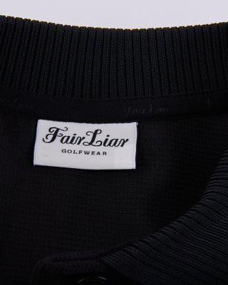 Puff Sleeve Collar T Shirt (Black)