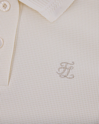 Puff Sleeve Collar T Shirt (Cream)