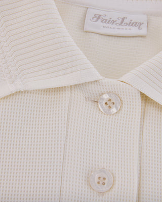 Puff Sleeve Collar T Shirt (Cream)