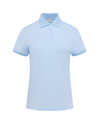 Fair Liar loose fit polo T Shirt (Blue)