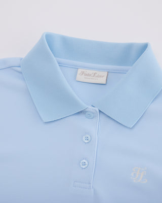 Fair Liar loose fit polo T Shirt (Blue)