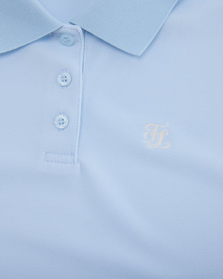 Fair Liar loose fit polo T Shirt (Blue)