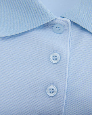 Fair Liar loose fit polo T Shirt (Blue)