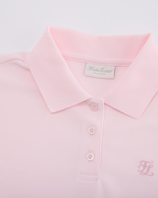 Fair Liar loose fit polo T Shirt (Pink)