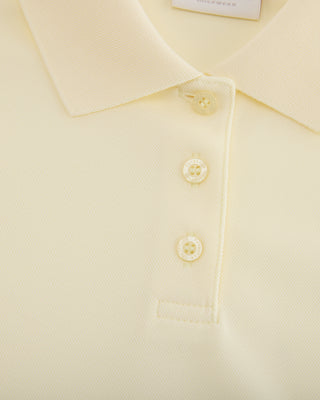 Fair Liar loose fit polo T Shirt (Yellow)