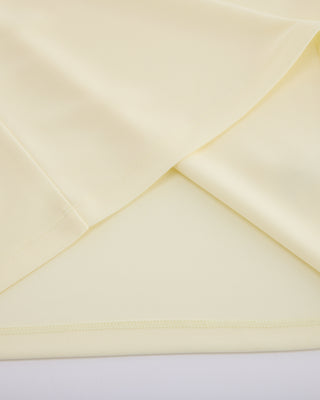 Fair Liar loose fit polo T Shirt (Yellow)