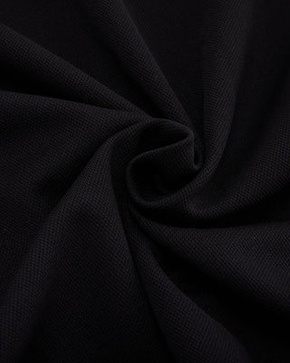 Fair Liar Loose Fit Polo Sleeveless T Shirt (Black)