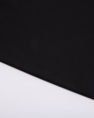 Fair Liar Loose Fit Polo Sleeveless T Shirt (Black)