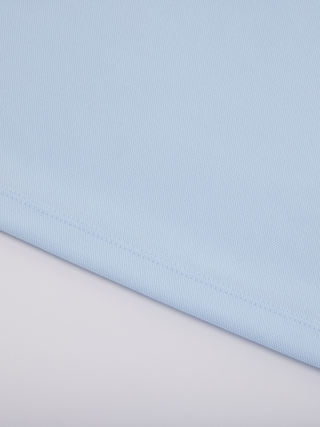 Fair Liar Loose Fit Polo Sleeveless T Shirt (Blue)