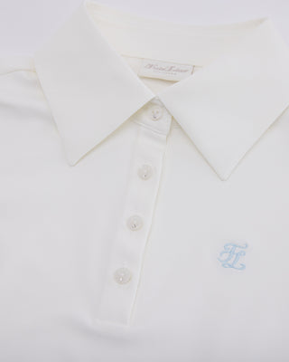 Fair Liar Silk Scarf Set T Shirt (White)