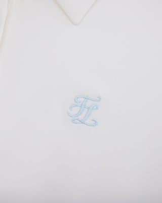 Fair Liar Silk Scarf Set T Shirt (White)