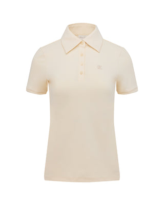 Fair Liar Silk Scarf Set T Shirt (Cream)