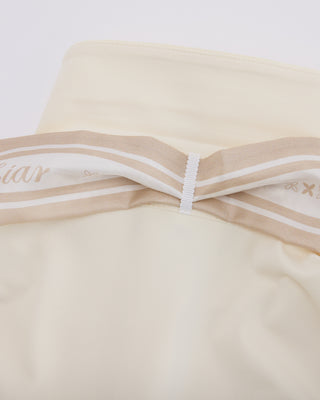 Fair Liar Silk Scarf Set T Shirt (Cream)