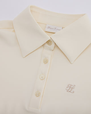 Fair Liar Silk Scarf Set T Shirt (Cream)