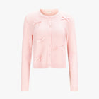 Shushu Ribbon Cardigan (Coral)