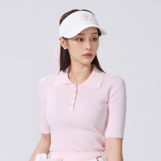 Color Organza Visor (Coral)