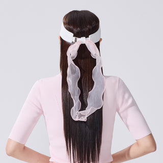 Color Organza Visor (Coral)