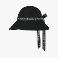 Lace Bonnet Hat (Black)