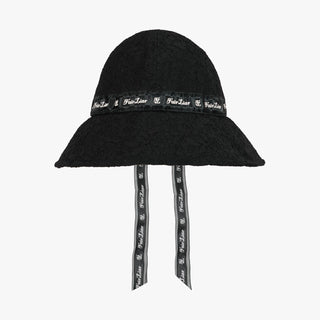 Lace Bonnet Hat (Black)