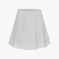 Lace Double Flare Skirt (White)