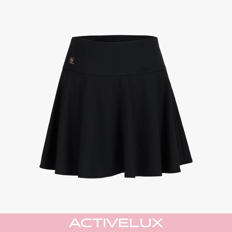 Lucé Flare Skirt (Black)