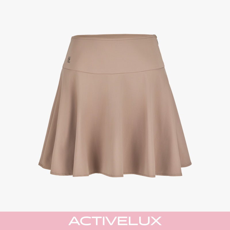 Lucé Flare Skirt (Cocoa)