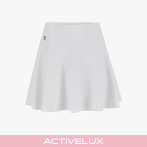 Lucé Flare Skirt (White)