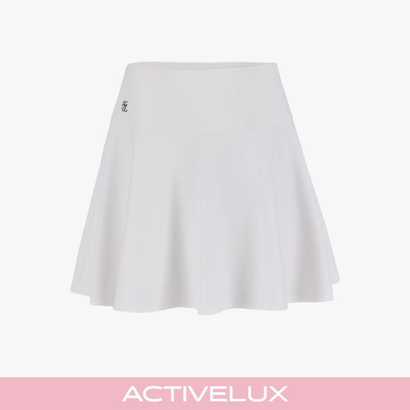 Lucé Flare Skirt (White)