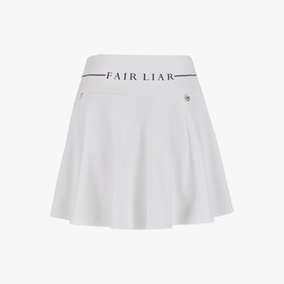 Lucé Flare Skirt (White)