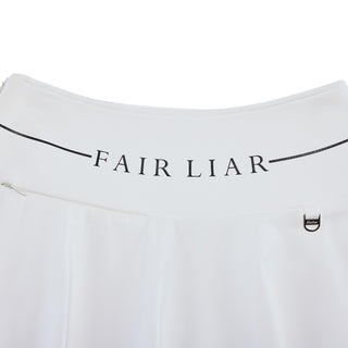 Lucé Flare Skirt (White)