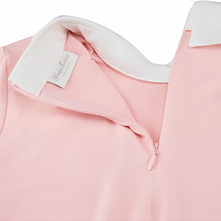 Ribbon Point Longsleeve T-shirt (Coral)