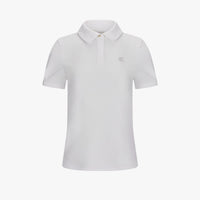 Lace Collar Puff Sleeve T-Shirt (White)