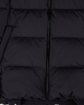 Knitted puffer Jacket (Black)