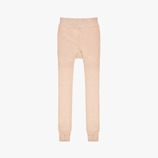 Footless Mink-brushed Warm Stocking (Beige)