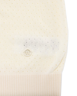 Scassi Collar ZipUp Cardigan (Ivory)